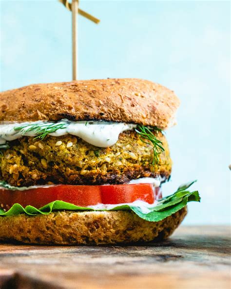 rezept falafel burger