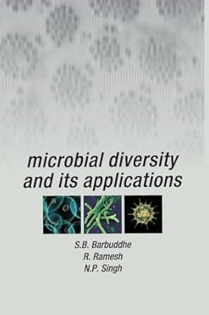Buy Microbial Diversity and Its Applications Book Online at Low Prices ...