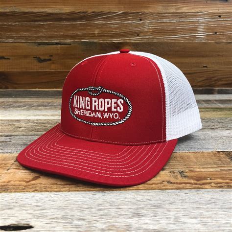 Original King Ropes Trucker Hat - Red/White