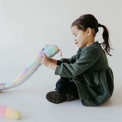 The Petting Zoo Snake Stuffed Animal Plushie, Ombrez India | Ubuy