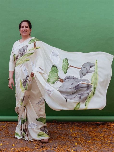 Elephant Whisperer Saree – Picchika