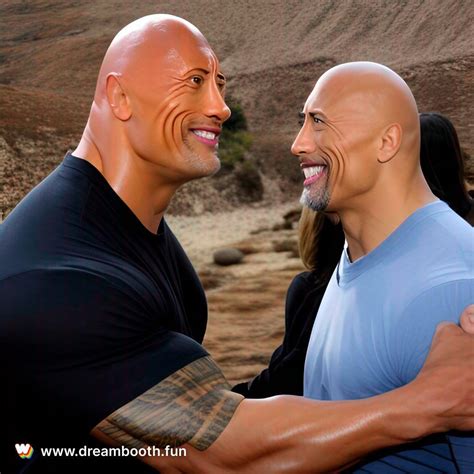 The Rock meets Dwayne Johnson : r/WeirdDreamBooth