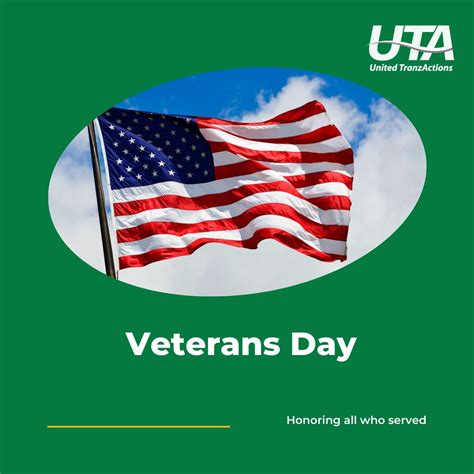 #veteransday | United TranzActions
