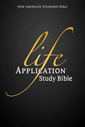 Buy NASB, Life Application Study Bible, Second Edition, Hardcover Book ...