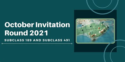 October Invitation Round 2021: Subclass 189 and Subclass 491 | Path Migration - migration queensland invitation round