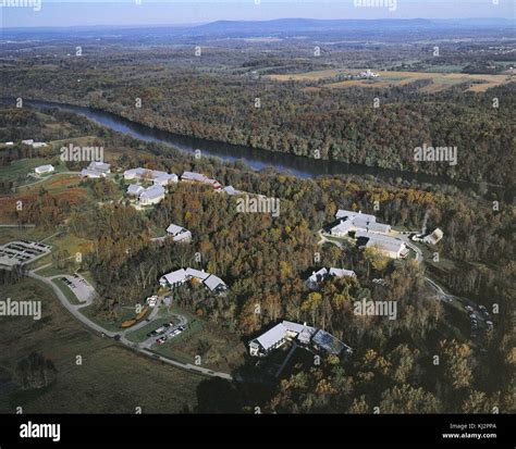 Aerial of the national conservation training center (nctc) campus ...