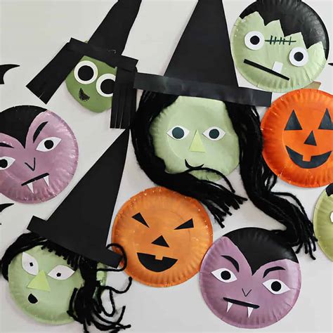 Paper Plate Crafts Halloween at Maya Hurley blog