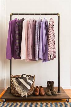 Clothes Racks by Diy Clothing Rack How To Make A Mobile Clothing Rack Hgtv Clothes Racks