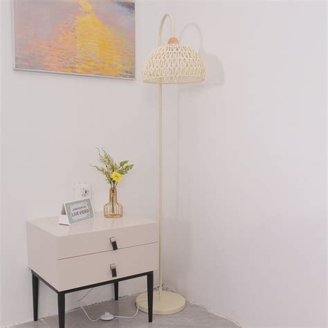 Rattan Arch Floor Lamp – Vakkerlight