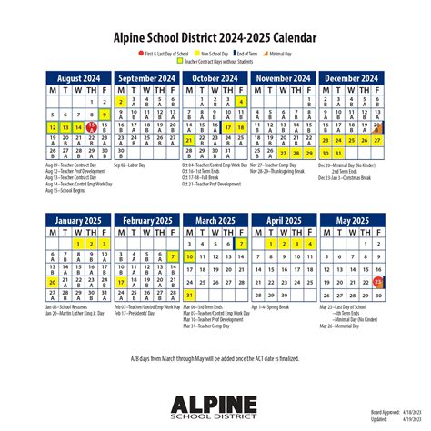 District School Calendar - School District Calendar