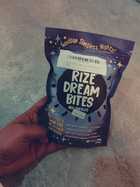 RIZE Dream Bites Milk Chocolate for Restful Sleep | Sleep Chocolate ...