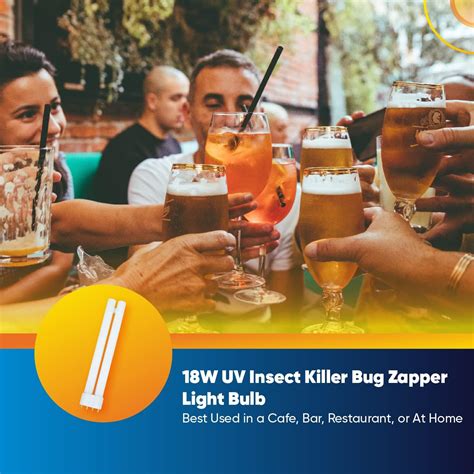 Buy Insect Light Trap Indoor 18W UV Light Bulb Replacement by Technical ...