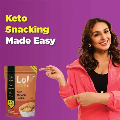 Buy LO! LOW CARB DELIGHTS - ALMOND KETO SUGAR FREE COOKIES (100G ...
