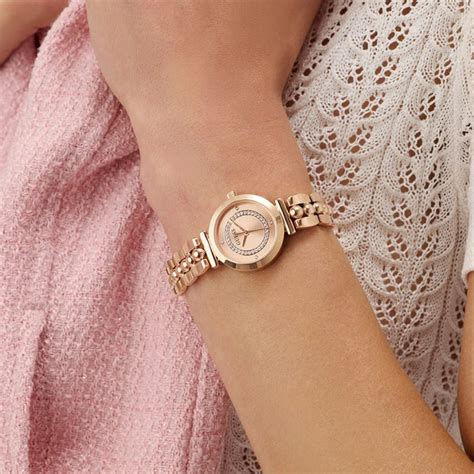 Guess Quartz Rose Gold Dial Analog Women's Watch GW0994L4 – Sai ...