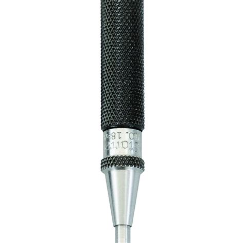 Starrett 18AA Automatic Center Punch With Adjustable Stroke, 4" Length ...