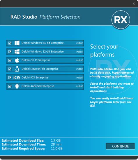 Delphi 2016 Installation 的图像结果