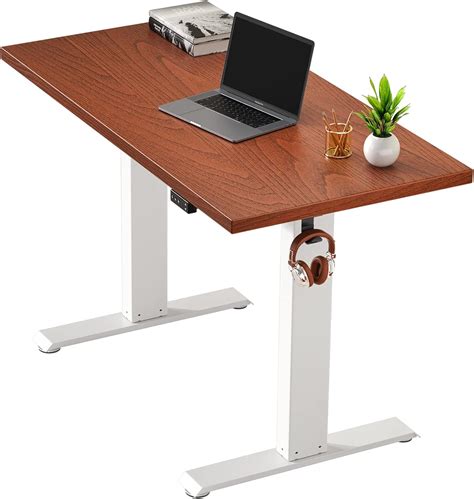 Buy Electric Standing Desk 48 x 24 Inches, TEMPSPACE Adjustable Height ...