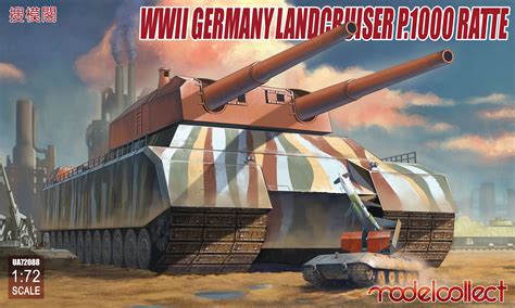 NNT Modell | WWII German Landcruiser P.1000 Ratte 1/72 | purchase online