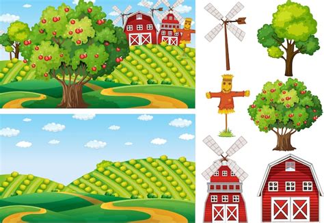 Árboles de granja Images - Free Download on Freepik