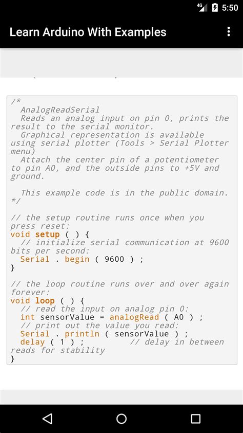 Image result for Arduino Code Examples