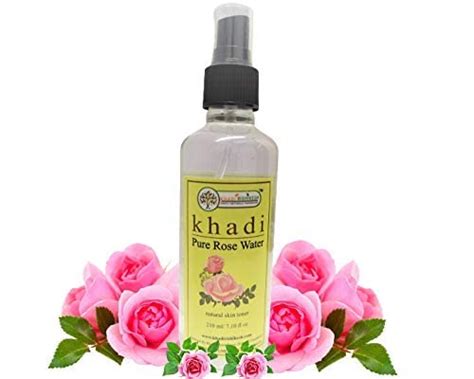KHADI RISHIKESH Herbal Rose Rose Water/Face Toner -No Paraben | Alcohol ...