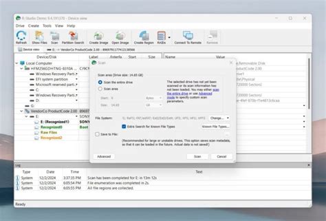 Scan R Studio 的图像结果