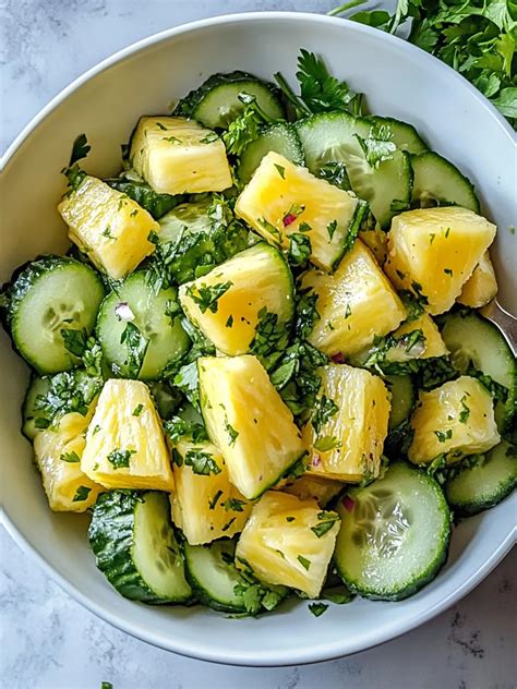 Ultimate Pineapple Cucumber Salad: Deliciously Refreshing Recipe
