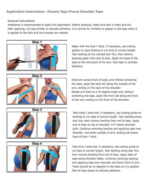 Pin on Kinesiology Taping Instructions
