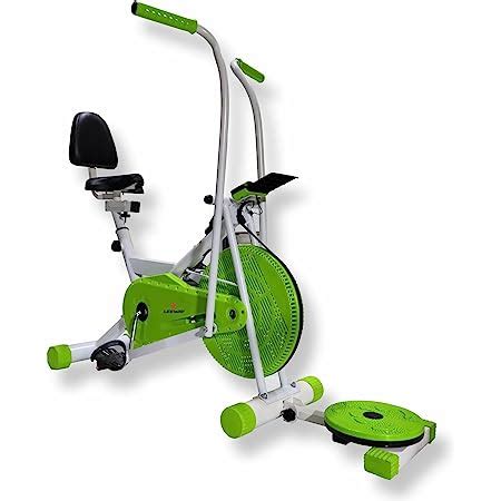 Femiro Fitness® Air Bike Exercise Cycle with Moving or Stationary ...