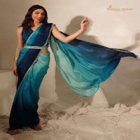 Amoha 101140 Wholesale Ready To Wear Designer Stitched Sarees ...