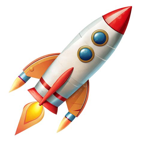 Space Rocket Clip Art Rocket Ship Launched Into Space, Flying Space