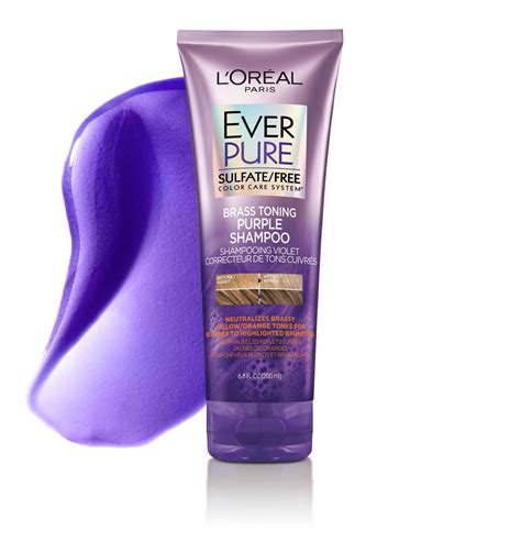 L'Oreal Everpure Sulfate Free Brass Toning Purple Shampoo ingredients ...
