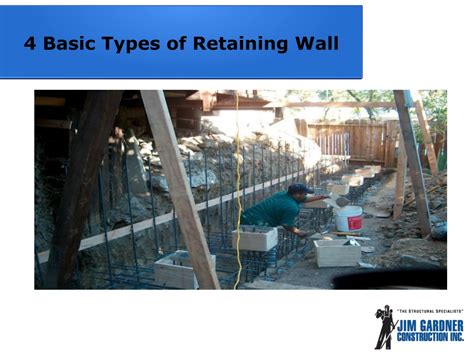 Image result for Retaining Wall Types