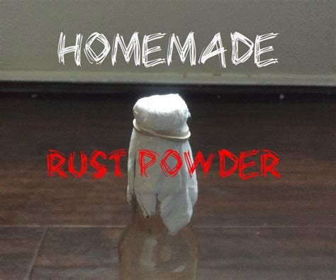 Image result for Using Rust Powder