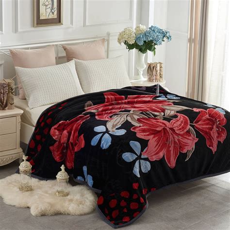 JML Queen Fleece Bed Blanket For Winter,520GSM Polyester Soft Fleece ...