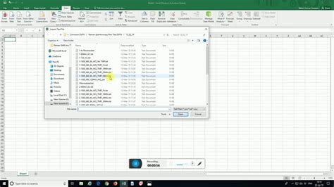 How to insert Notepad Data to Excel MS Excel Tips - YouTube
