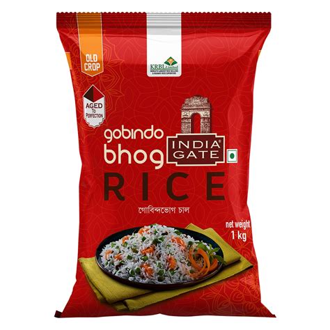 India Gate Raw and Aged gobindobhog Rice 1kg : Amazon.in: Grocery ...