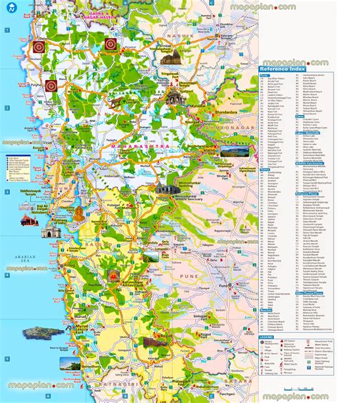 Mumbai Map - Bombay Metropolitan Region