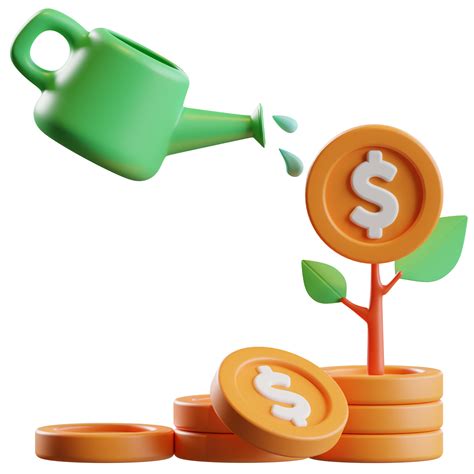 Investment Money 3d Illustration 13167041 PNG - illustration of money