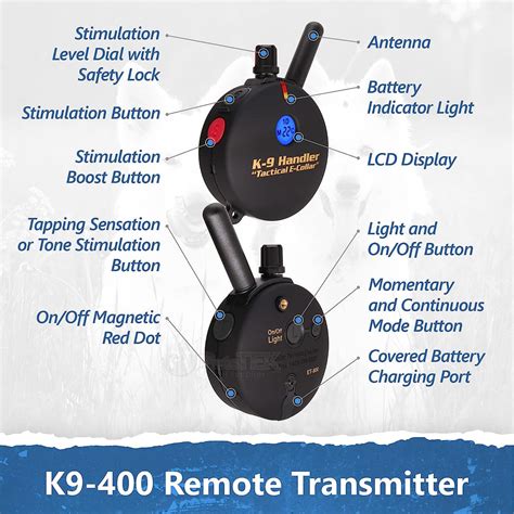E-Collar Technologies K9-800 Tactical Remote Dog Training Collar ...