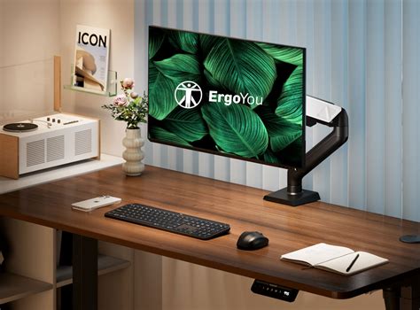 Adjustable Spring Monitor Stand | Single Screen (Clamp & Grommet Mount ...