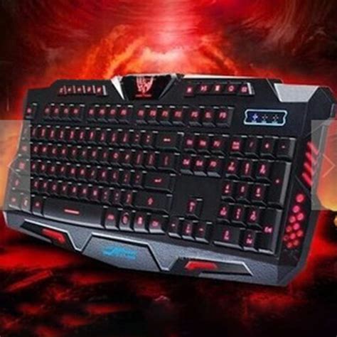 Thboxes M200 Burst Crack Version Three-Color Backlight Keyboard ...