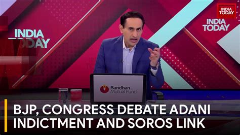 BJP, Congress Debate Adani Indictment and Soros Link - India Today