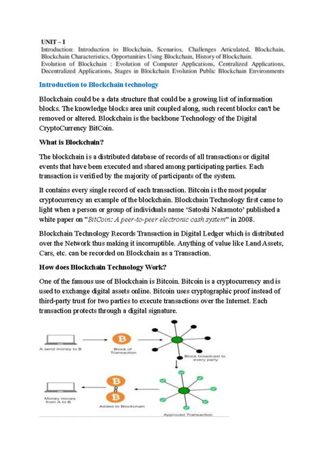 Introduction to Blockchain Technology: Concepts and Applications (BC ...