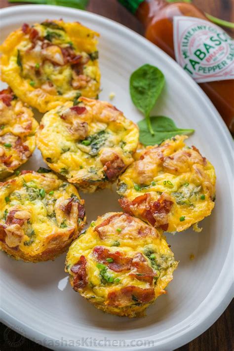 Breakfast casserole muffins come together quickly. Loaded with potato ...