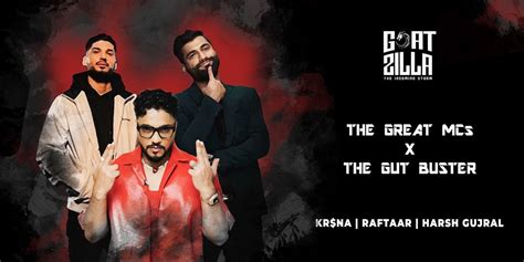 GOATZILLA - RAFTAAR X KRSNA X HARSH GUJRAL, Venue To Be Announced ...