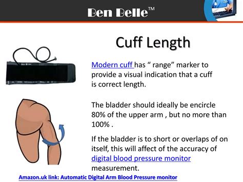 How to choose cuff and positioning the cuff for home blood pressure monitor | PPTX