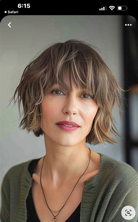 25 cutest wavy bobs with bangs women are getting right now – Artofit