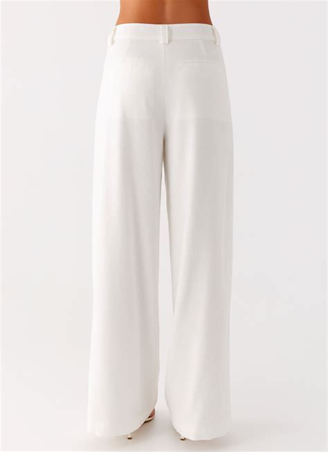 Linen Pants White