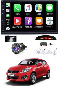 RKPSP 7 INCH Full Double Din Car Screen Stereo Media Player Audio Video ...